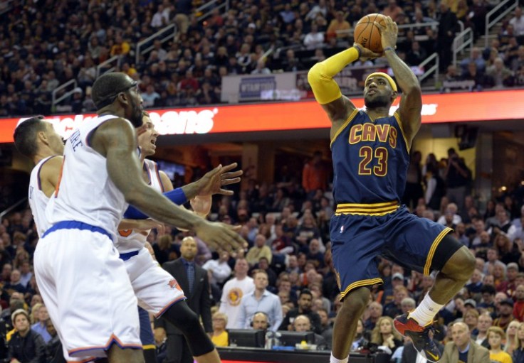NBA: New York Knicks at Cleveland Cavaliers